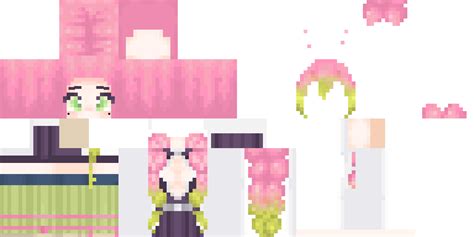 mitsuri minecraft skin|Mitsuri Minecraft Skins 